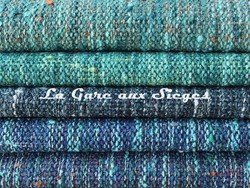 Tissu Dominique Kieffer - Tweed Couleurs - Coloris: 01 - 02 - 03 - 04 - 05
