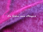 Tissu Antoine d&#039;Albiousse - Velours de Fiacre - Coloris: 56 Pivoine