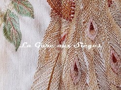 Tissu Camengo - Jewel - rf: 4630.0250 Nude ( dtail )