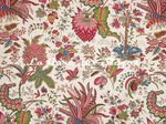 Tissu Braqueni - Fleurs tranges - rf: B1811.001 Multicolore