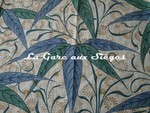 Tissu William Morris - Bamboo - rf: 222526 Thyme/Artichoke ( dtail )