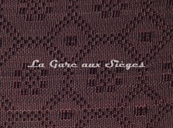 Tissu Le Crin - Gal 30 - rf: C0030.029 Rouge Noir