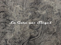 Tissu Casamance - Anapurna - rf: 4767.0347 Acier ( dtail )