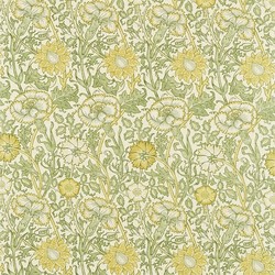 Tissu William Morris - Pink & Rose - rf: 222530 Cowslip/Fennel