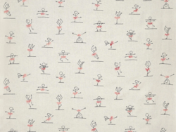 Tissu Pierre Frey - Les Danseuses de Gabrielle - rf: F3556.001 Pop