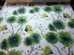 Tissu Harlequin - Kabala - rf: 120348 Gooseberry ( toute laize )