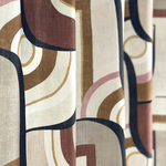 Tissu Camengo - Chicago - rf: 2652.0395 Terre de Sienne