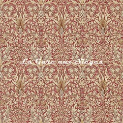 Papier peint William Morris - Snakeshead - rf: 216847 Madder/Gold