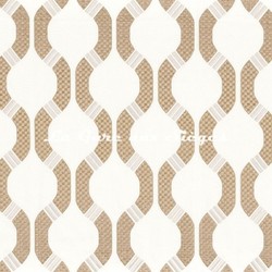 Tissu Camengo - Nouvelle Orlans - rf: 4678.0165 Beige