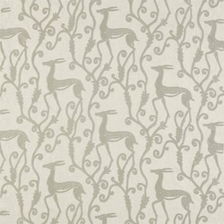 Tissu Zoffany - Deco Deer - rf: 333018 Empire Grey
