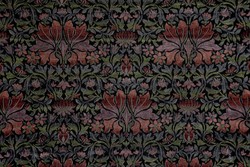 Tissu Casal - Mucha - rf: 16206.960 Violine Noir