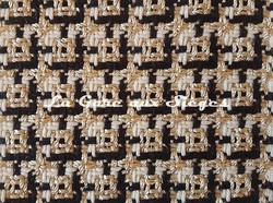 Tissu Dedar - Chrie - rf: T15028.001 Ivory ( dtail )