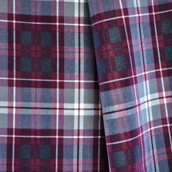 Tissu Jean Paul Gaultier - Kilt - rf: 3435.02 Bordeaux