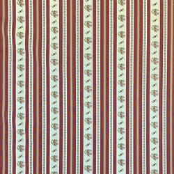 Tissu Chane Ducrocq - Mirabeau - rf: 3062.8251 Rouge