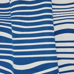 Tissu Jean Paul Gaultier - Illusion - rf: 3434.05 Marin