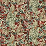 Tissu William Morris - Forest - rf: 222533 Red