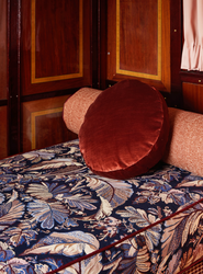 Tissu Verel de Belval - Almafi - rf: 99176.002 Nuit