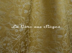 Tissu Jean Paul Gaultier - Regard - rf: 3471.04 Or