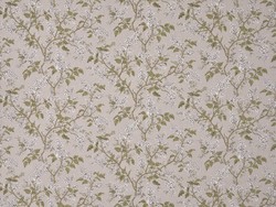 Tissu Braqueni - Les Lilas Lin - rf: B7677.001 Blanc