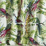 Tissu Pierre Frey - Vol d&#039;Oiseaux - rf: F3392.001 Tropical