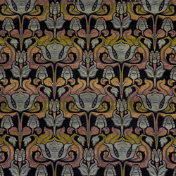 Tissu Casal - Tiffany - rf: 16207.450 Orang Noir