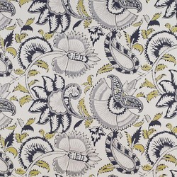 Tissu Gaston y Danila - Orlando - rf: GDT.5133.002 Gris/Amarillo