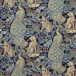 Tissu William Morris - Forest - rf: 222534 Indigo