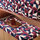 Tissu Casamance - Impatient - rf: 1153.0428 Pourpre/Bleu azurite
