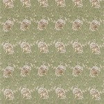 Tissu Morris &amp; Co - Tulip - rf: 224461 Artichoke/Gold