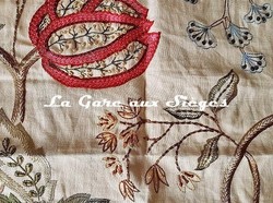 Tissu Braquenié - Les Indes galantes - réf: B7578.001 Multicolore ( détail )