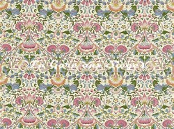 Tissu William Morris - Lodden - rf: 222525 Blush/Woad