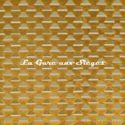 Tissu Casamance - Uroko - rf: 4822.0662 Moutarde
