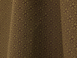 Tissu Quenin - Bosquet - rf: 4244.02 Tabac