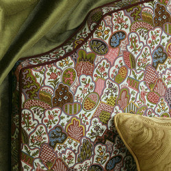 Tissu Braqueni - Les Rivires de l'Indus - rf: B7667.001