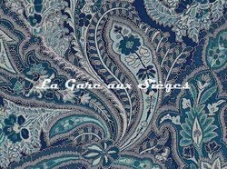 Tissu Pierre Frey - Socotora - rf: F3452.003 Azur ( dtail )