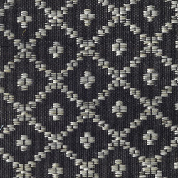 Tissu Le Crin - Nircel 204 - rf: C0204.058 Noir Blanc