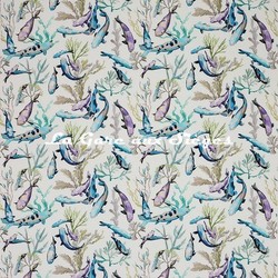 Tissu Manuel Canovas - Salina - rf: 04910.02 Turquoise