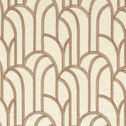 Tissu Camengo - Grand Rex - rf: 2895.0328 Terre de Sienne