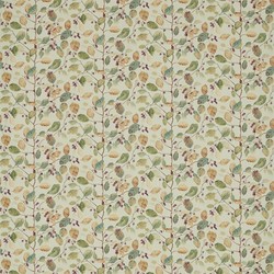 Tissu Sanderson - Woodland Berries - rf: 225529 Bayleaf/Figue
