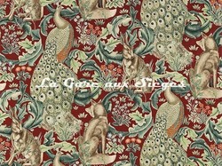Tissu William Morris - Forest - rf: 222533 Red