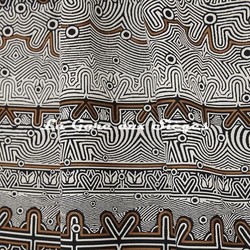 Tissu Jean Paul Gaultier - Stripe - rf: 3493.01 Cuivre