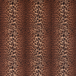 Tissu Boussac - Velours Panthre - rf: O5989.011 Brun