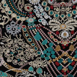 Tissu Jean Paul Gaultier - India - rf: 3611.01 ( dtail )