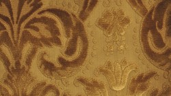 Tissu Lelivre - Chaillot - rf: 0538.02 Or (dtail )
