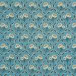 Tissu Le Manach - Balmoral - rf: L2290.004 Bleu