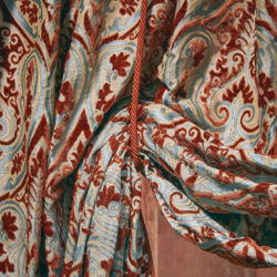 Tissu Fadini Borghi - Toscana - r�f: I6653.001 Perla Corallo