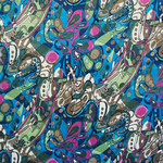 Tissu Casal - Pop&#039;Art - rf: 12839.10 Multi bleu