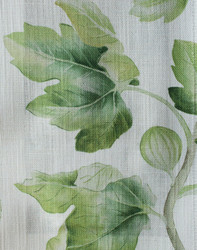 Tissu Sanderson - Fig Harvest - rf: 226329 Jardin vert ( dtail )