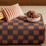 Tissu jim Thompson - Yala Check - rf: J3965.003 Ember