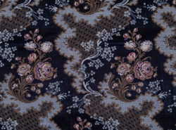 Tissu Leli�vre - M�lodie - r�f: 4285.05 Nuit ( d�tail )